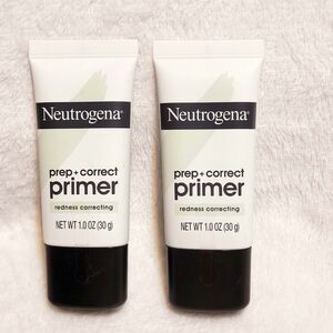 Neutrogena Prep + Correct Primer for Redness Correcting Set of 2 New Sealed